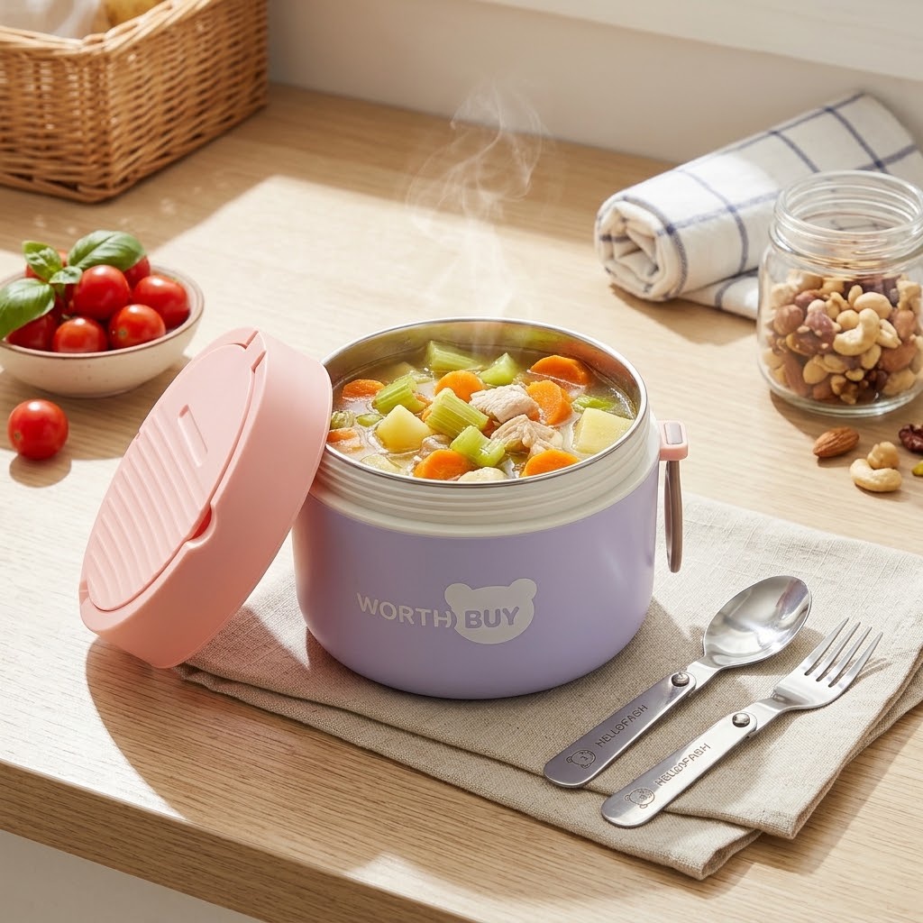 Baby Food Warmer - Kotak Makan Termal Stainless Steel 304