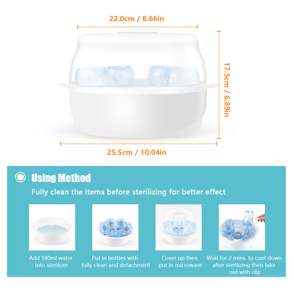 Microwave botol sterilisasi ua - Baby Food Warmer ulasan dan harga