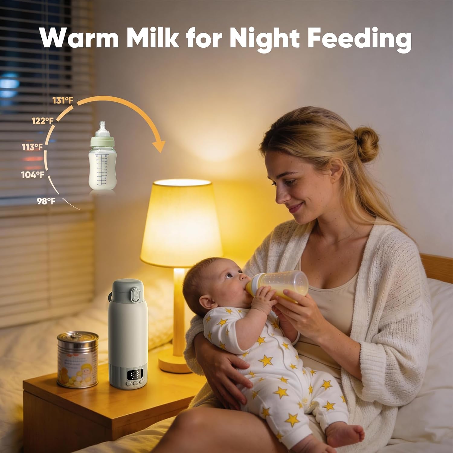 Pemanas Botol Portabel, Kapasi - Baby Food Warmer ulasan dan harga